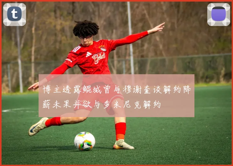 博主透露鲲城曾与穆谢奎谈解约降薪未果并欲与多米尼克解约
